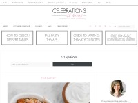 Desktop screenshot for celebrationsathomeblog.com