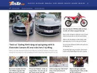 Desktop screenshot for tinxe.vn