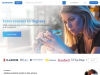 Desktop screenshot for coursera.com