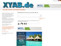 Desktop screenshot for xyab.de
