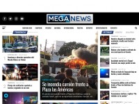 Desktop screenshot for meganews.mx