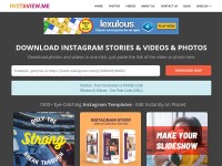 Desktop screenshot for instaview.me