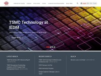 Desktop screenshot for tsmc.com
