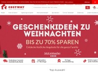Desktop screenshot for costway.de