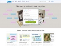 Desktop screenshot for geni.com