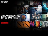 Desktop screenshot for showtime.com