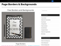 Desktop screenshot for page-borders.com