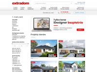 Desktop screenshot for extradom.pl