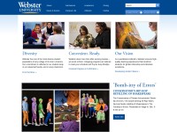 Desktop screenshot for webster.edu