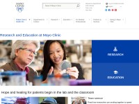Desktop screenshot for mayo.edu