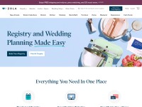 Desktop screenshot for zola.com