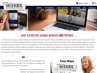 Desktop screenshot for schoolwebmasters.com