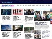 Desktop screenshot for breakingasia.com