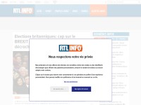 Desktop screenshot for rtl.be