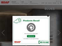 Desktop screenshot for irsap.it