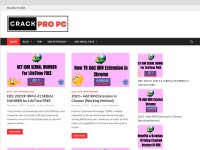 Desktop screenshot for crackpropc.one