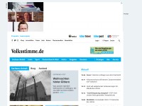 Desktop screenshot for volksstimme.de