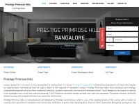 Desktop screenshot for prestigeprimrosehills.gen.in