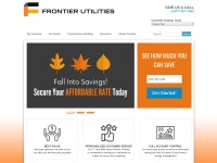 Desktop screenshot for frontierutilities.com