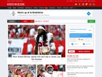 Desktop screenshot for 49erswebzone.com