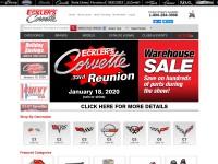 Desktop screenshot for ecklerscorvette.com