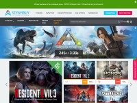 Desktop screenshot for steambuy.com