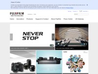 Desktop screenshot for fujifilmusa.com