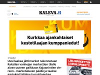 Desktop screenshot for kaleva.fi