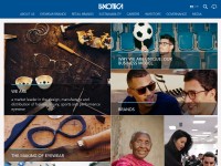 Desktop screenshot for luxottica.com