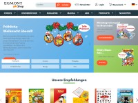 Desktop screenshot for egmont-shop.de