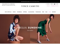 Desktop screenshot for vincecamuto.com
