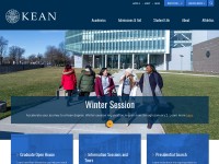 Desktop screenshot for kean.edu