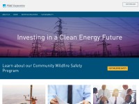 Desktop screenshot for pgecorp.com