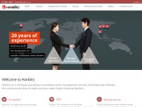 Desktop screenshot for hanbiro.com