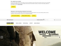 Desktop screenshot for kaercher.com