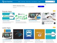Desktop screenshot for supersimpletools.com