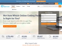 Desktop screenshot for supercoder.com