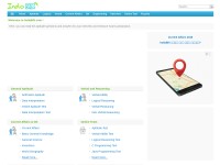 Desktop screenshot for indiabix.com