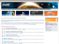 Desktop screenshot for phpbb.com