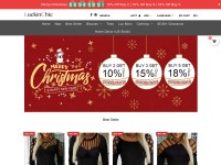 Desktop screenshot for luckinchic.com