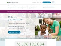Desktop screenshot for fidelitycharitable.org