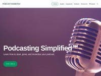 Desktop screenshot for podcastinsights.com