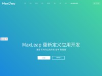 Desktop screenshot for maxleap.com