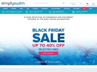 Desktop screenshot for simplyswim.com