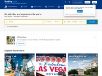 Desktop screenshot for booking.com