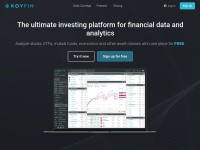 Desktop screenshot for koyfin.com