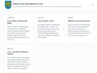 Screenshot of tour.lviv.ua