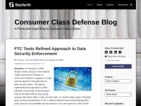 Desktop screenshot for consumerclassdefense.com