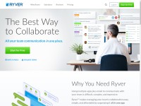 Desktop screenshot for ryver.com