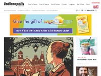 Desktop screenshot for indianapolismonthly.com
